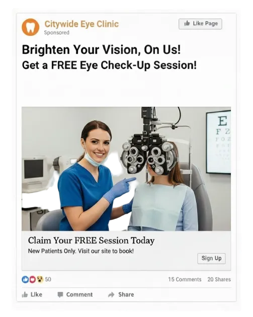 Meta Ads Eye Clinic