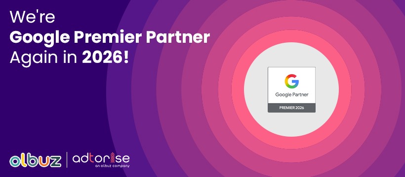 OLBUZ (AdtoRise) is Now Google Premier Partner Agency 2026 in India — For the Third Time! 